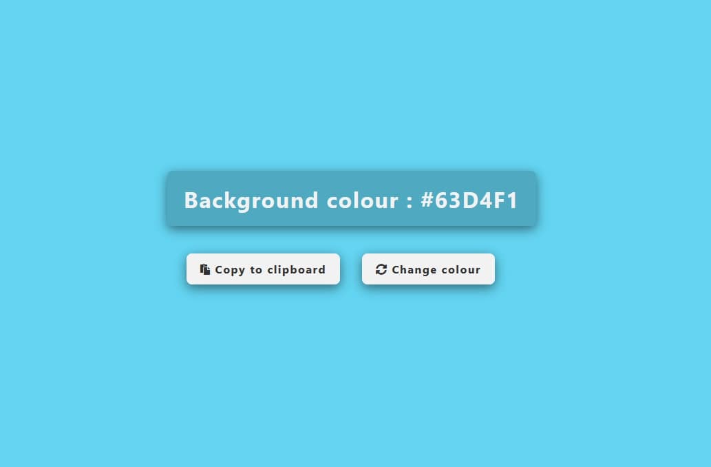 Background Colour Picker