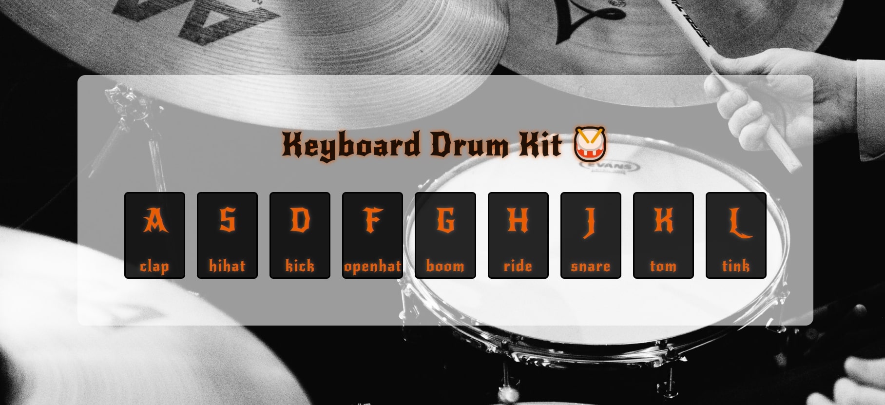 Keyboard Drum Kit